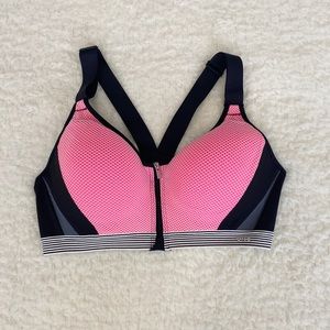 Victoria’s Secret Sport’s Bra (pink and black) 36C